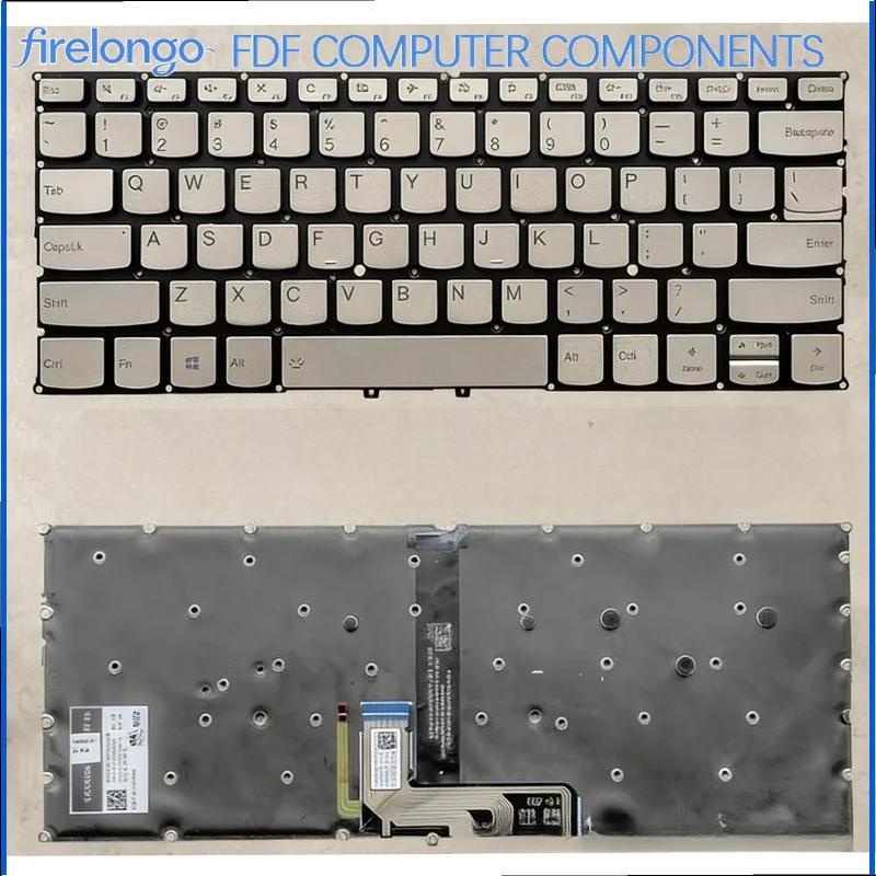 US For Lenovo Yoga C940-14 C940-14IIL 81Q9 Yoga S940-14 Yoga7 14 Keyboard Replacement