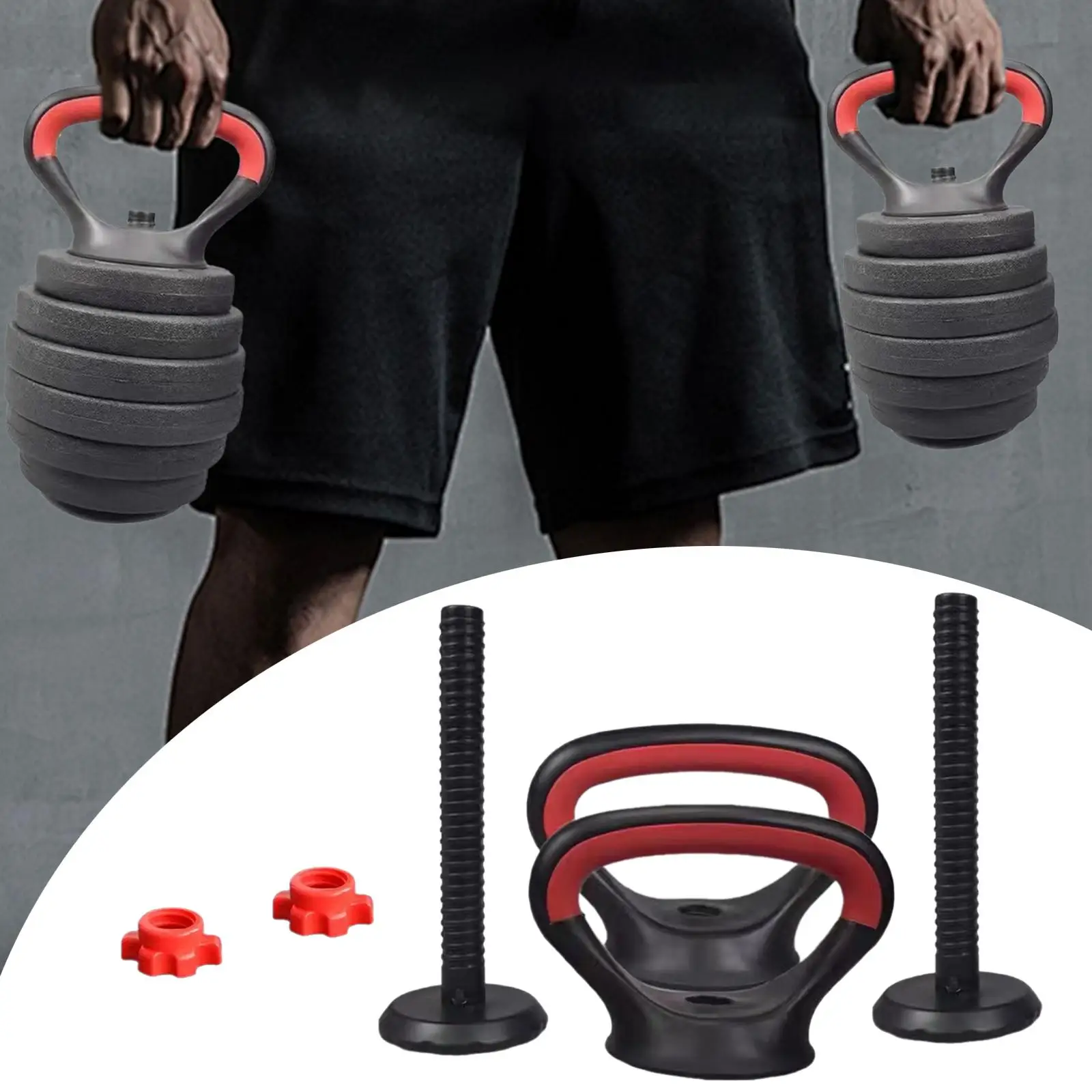 

Kettlebell Handle Bodybuilding Fitness Home Competition Gym Kettle Bell Grip