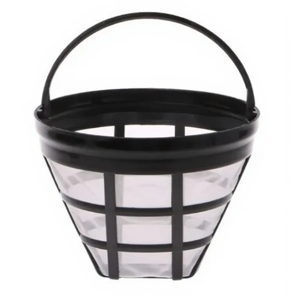 Long Lasting Coffee Filter Compatible with For 12 Cup Programmable Brewers Using Fine Woven Stainless Steel Mesh