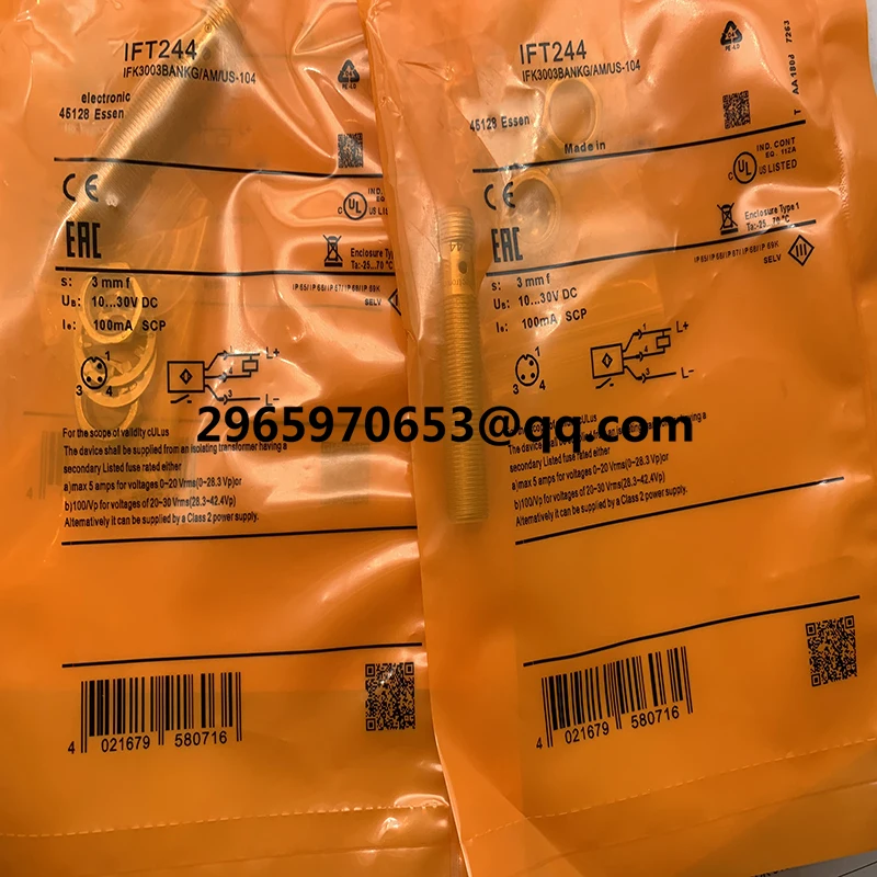 Original Ganzmetallsensor IEC211 IEC213 IEC214 IEC215 IEC216 IFT261 Auf Lager