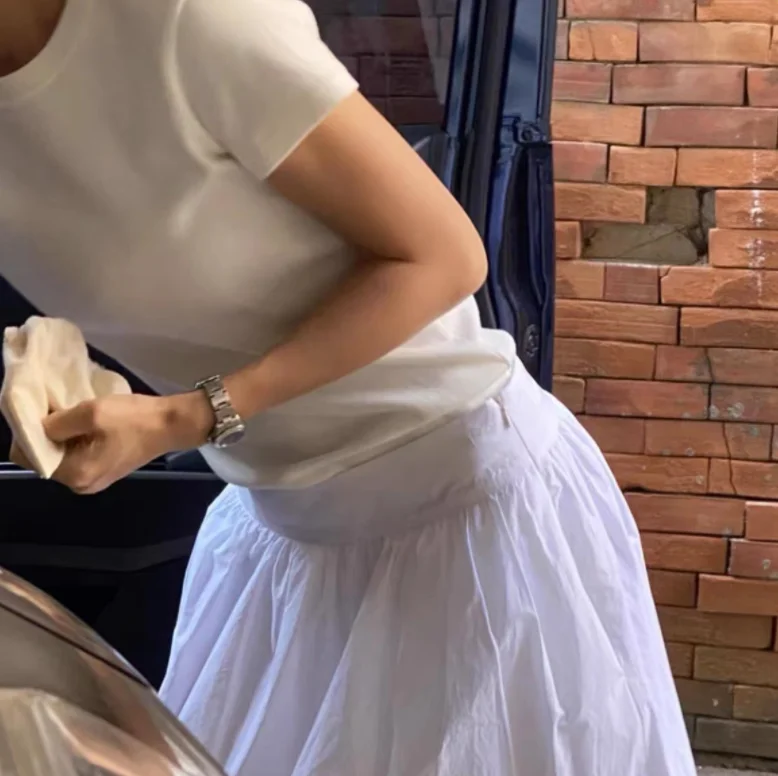 슬림 핏 또는 Sve 티셔츠 다용도 베이스 레이어 여름 캐주얼 슬림 라운드 넥 일반 얇은 단색 여성용