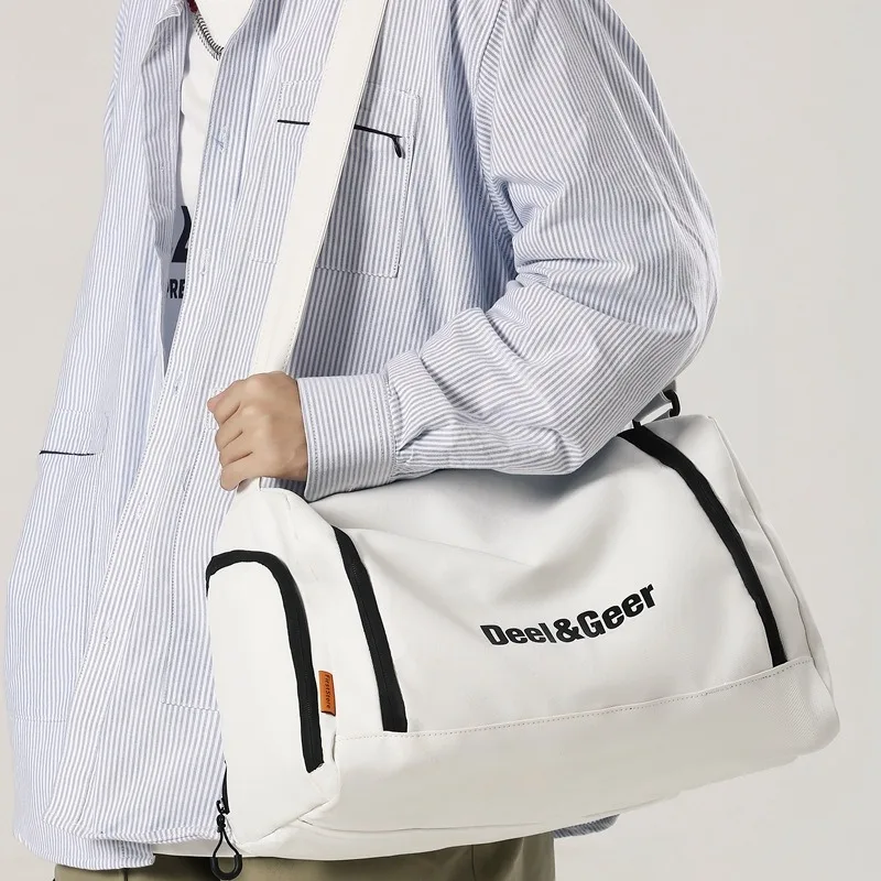 

Multifunctional Dry Wet Separation Backpack Adjustable Shoulder Strap Large Crossbody Bag for Gym Yoga Travel Sports Training