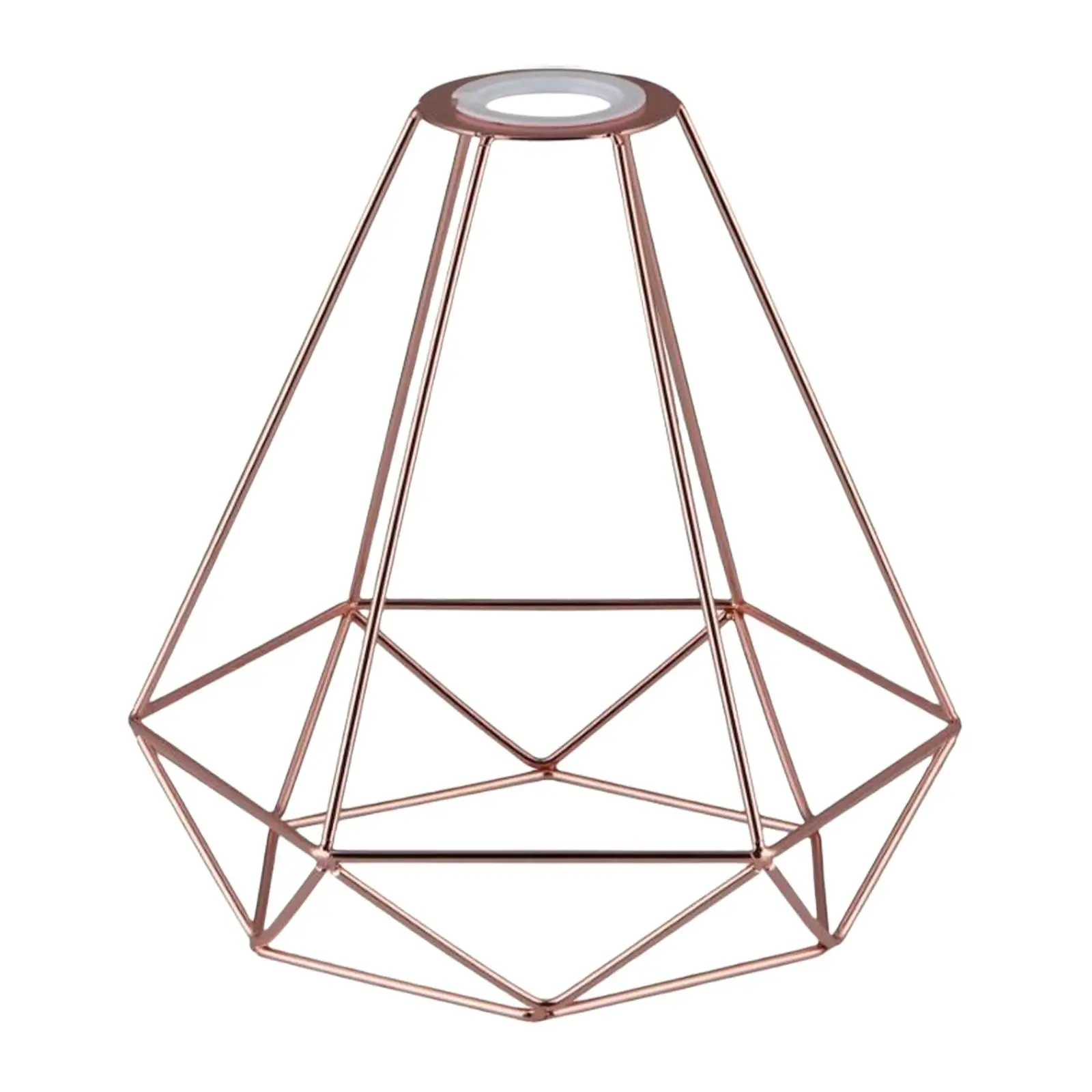 Pendant Light Shade Diamond Shape Decor Geometric Antique Practical Vintage Holder Holders Wire for Ceiling Living Room Bedroom