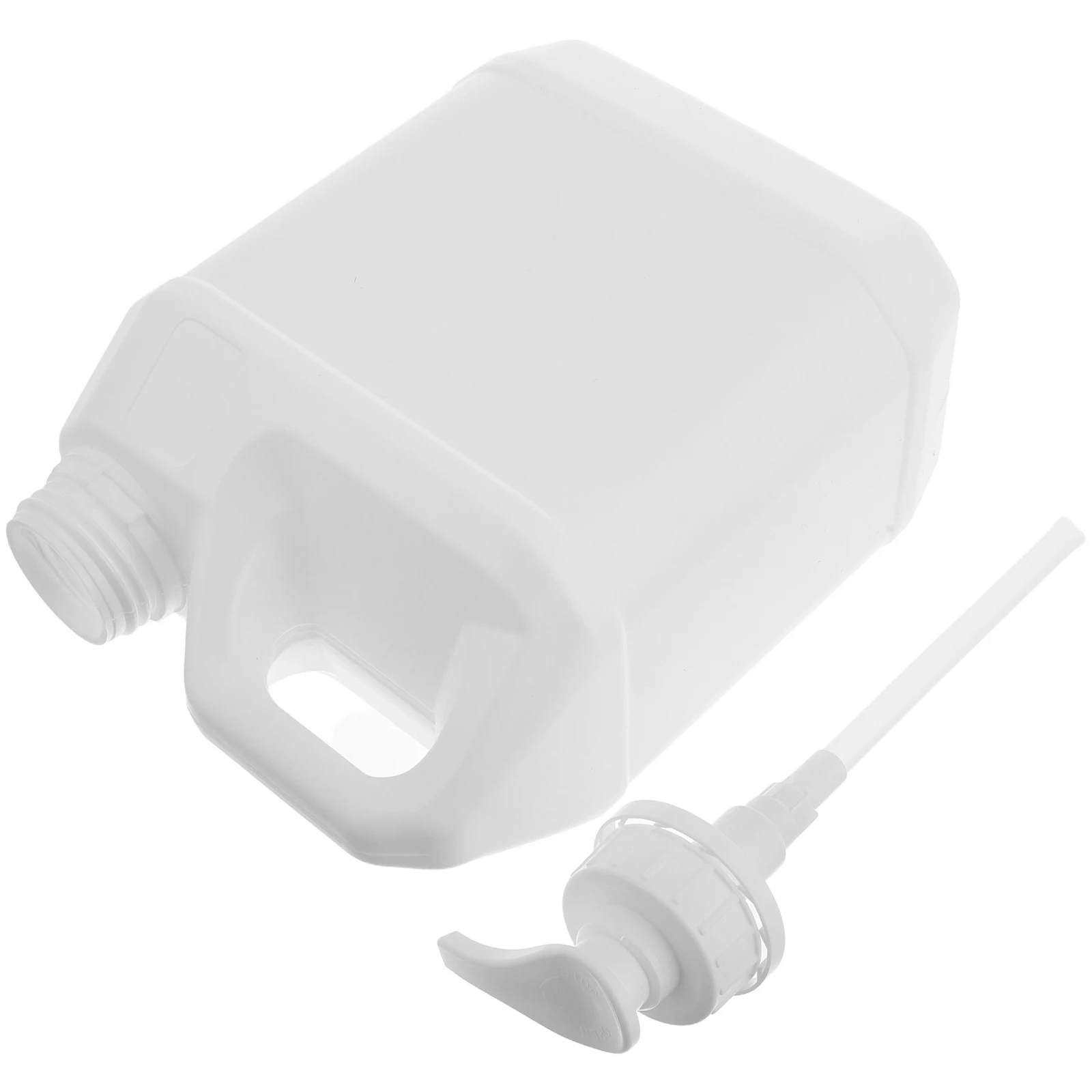 

Refillable Shampoo Dispenser Jug Heavy Duty Plastic Liquid Storage Container Pump For Shower Gel Body Wash Travel Large Capacity