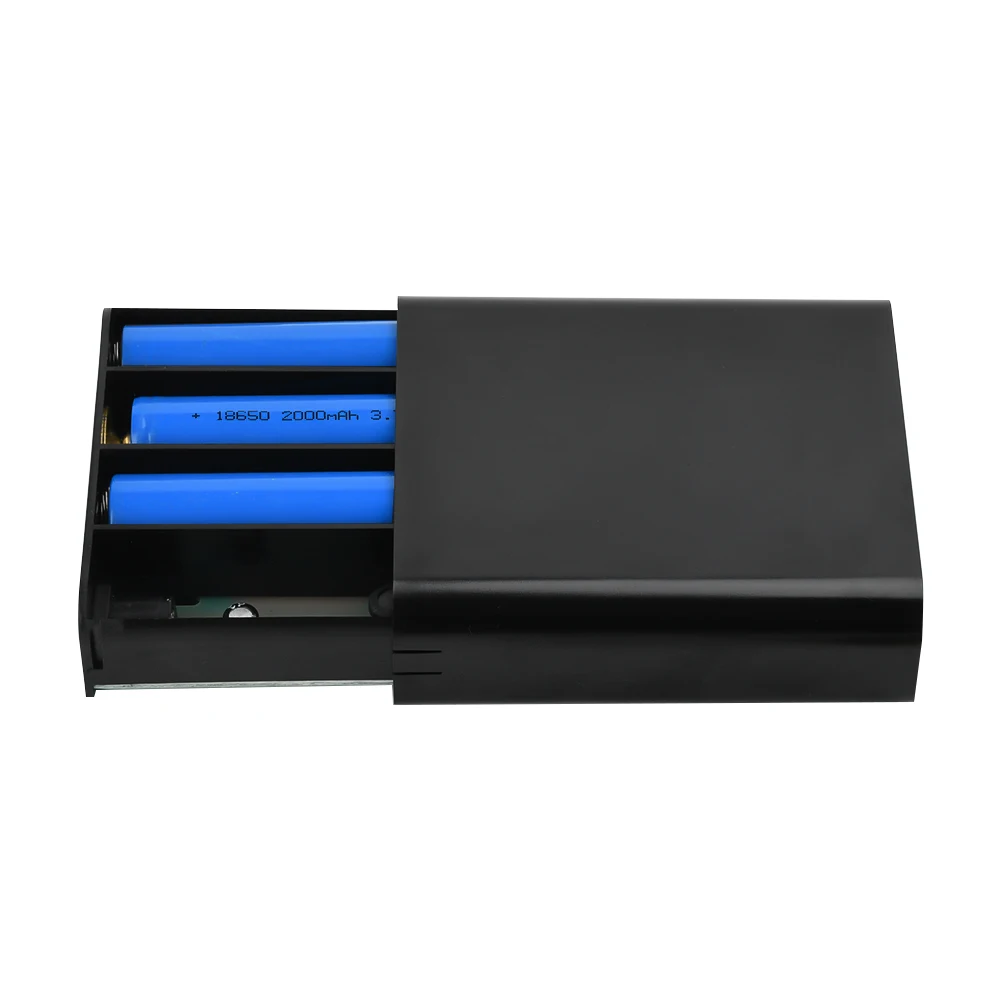 5V 9V 12V UPS Lithium Battery Soldering Free DIY Kit 3 x 18650 Battery Power Bank Box for Car DVR WiFi Router Modem Speaker