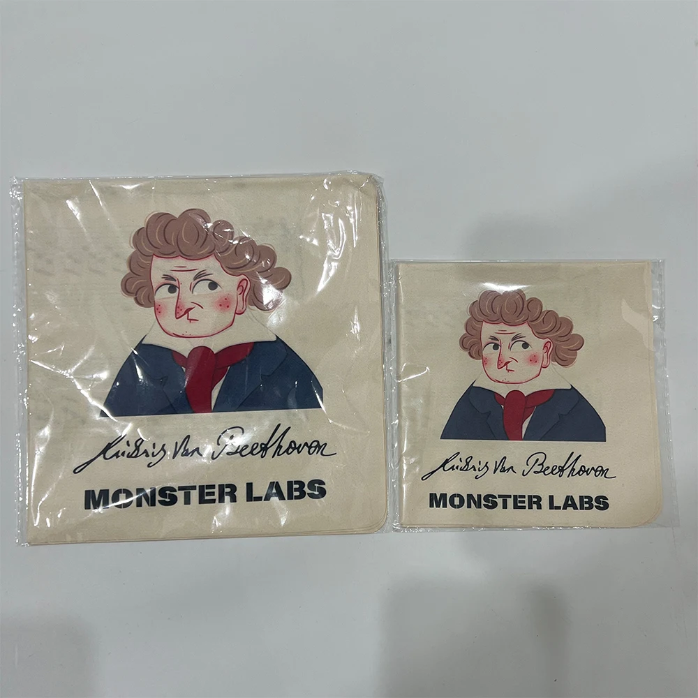 

Classical Composers Piano Cleaning Cloth Bach Beethoven Mozart Chopin Tchaikovsky Strauss Microfiber Wipe for Guitar Violin Pian