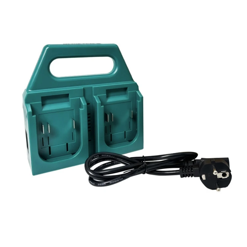 DT23 Battery Storage Rack for 18V Handheld Organizer with EU Plug Charging Station