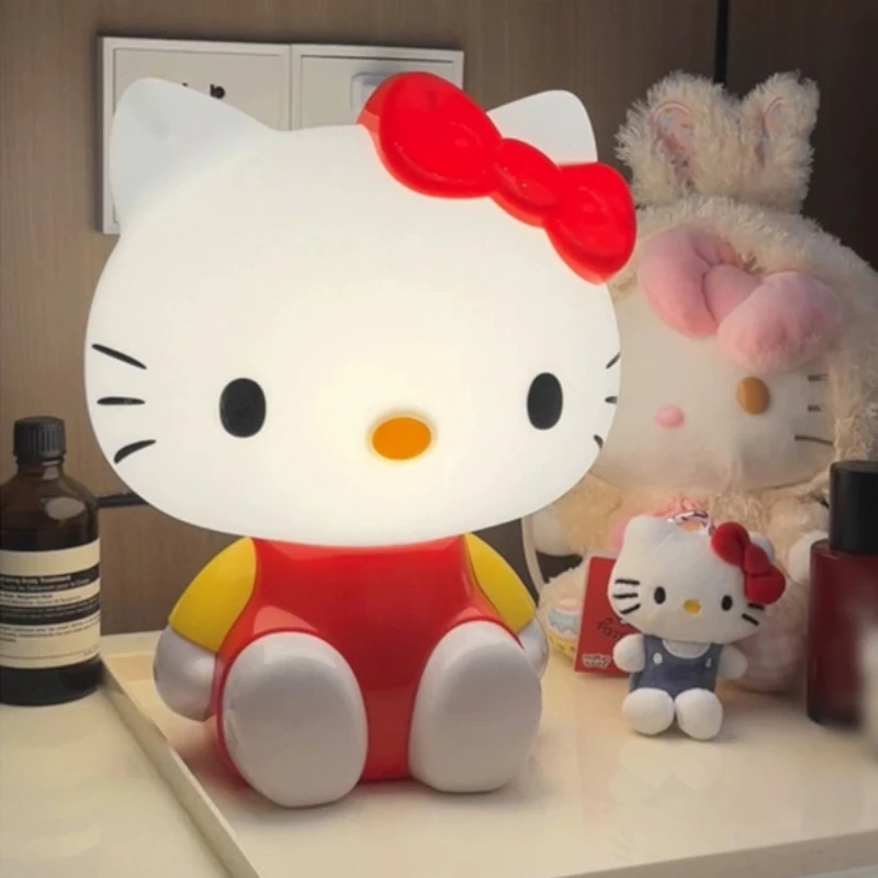 

Hello Kitty LED Night Light Cartoon Home Decor 220V Plug-in Bedroom Lamp