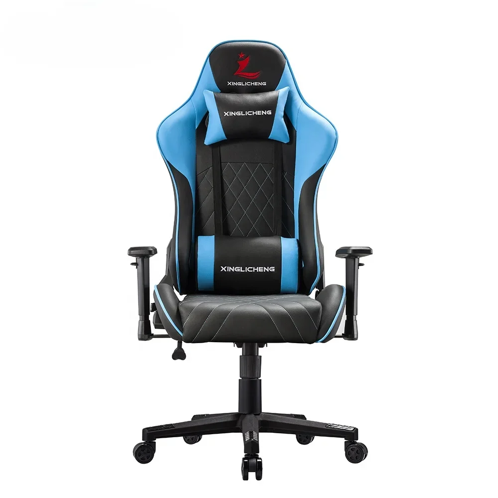 -Real Leather White Black And Blue Nylon Rbg Small Pillow Trust Setup Junior A libaba Best Gaming Chair