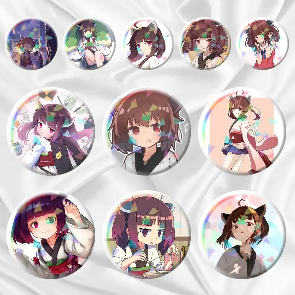 

Tohoku kiritan Cute 75mm 44mm 25mm Accessories Toys Badge Brooch Backpack Hat Pins