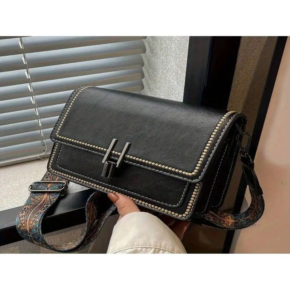 

Элегантная мини-сумка через плечо с регулируемым цветочным ремнем — компактный квадратный кошелек для повседневного использования и вечеринок