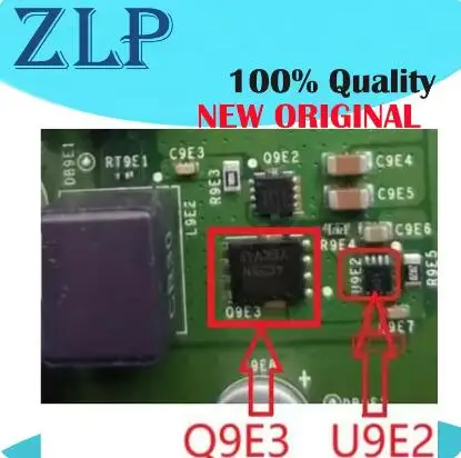 

Оригинальный драйвер затвора Mosfet для Xbox One S U9E2 Q9E3 IC AZ AZ */4C55N на плате