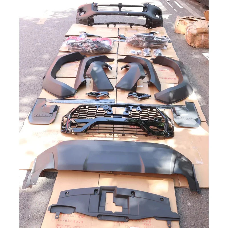 

High Quality Conversion Facelift Body Kit Accessories for Hilux Revo 2015-2022 Upgrade to GR Sport 2023-2024 Style