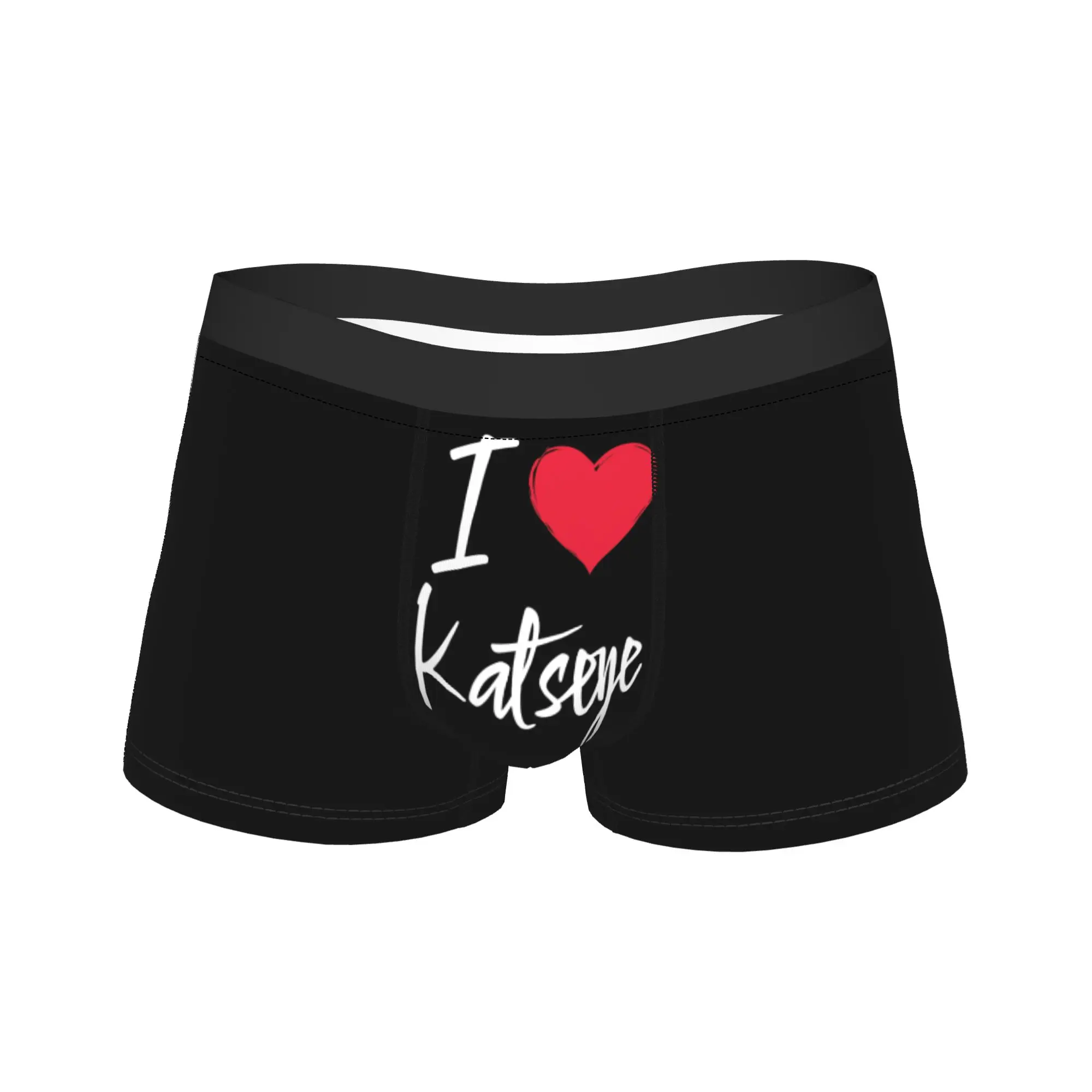 

Katseye Kpop Girls Boxer Shorts 3D Pouch Underwear Trenky Customs Shorts Briefs Breathable Men Panties Large Size