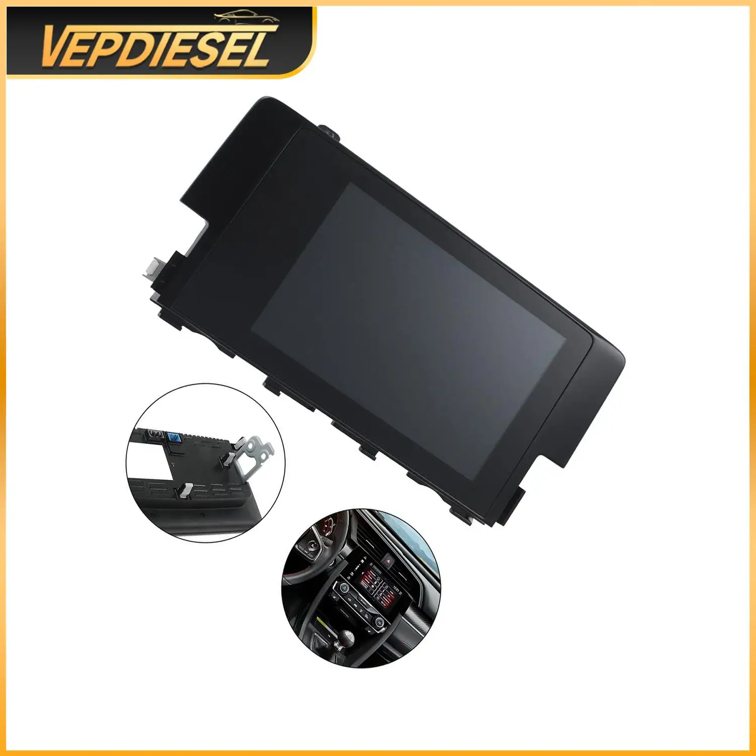 

1PC Original New 7inch Navigation LCD Touch Screen 39710-TBA-A11 39710-TBA-A21 39101-TGG-A01-M1 For Honda Civic 2016 - 2018