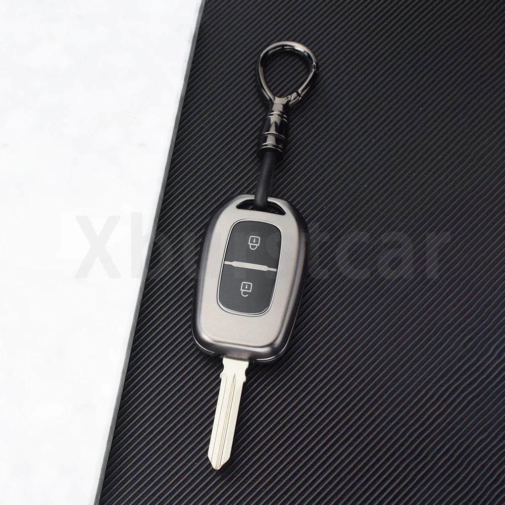 2/3 Buttons Fob Shell TPU Car Key Cover Case for Renault Kwid Trafic Symbol for Dacia Sandero Logan Duster Keyless Accessories