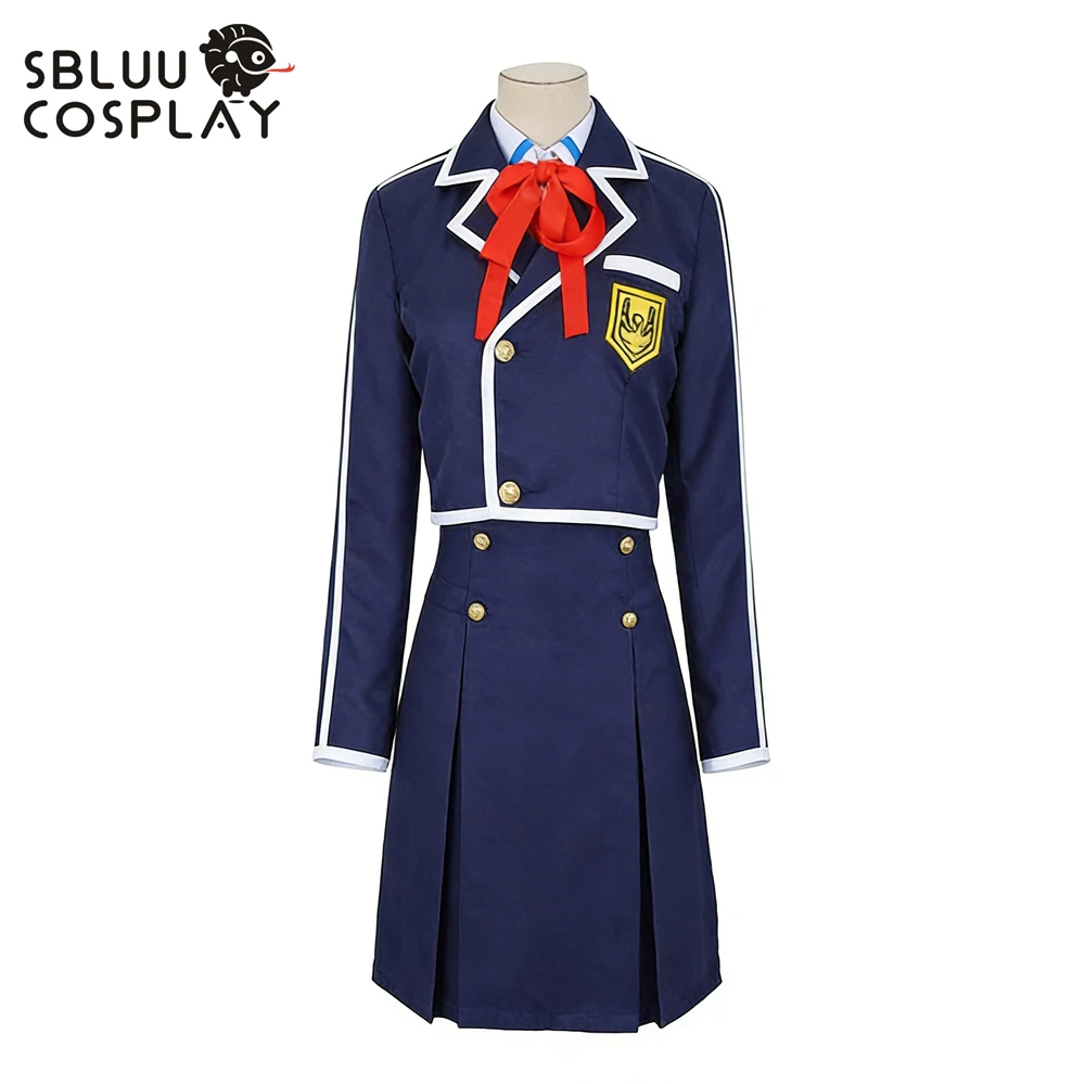 

SBluuCosplay Anime Yuuki Asuna Cosplay Costume Halloween Carnival Party Role Play School Uniform Custom Made