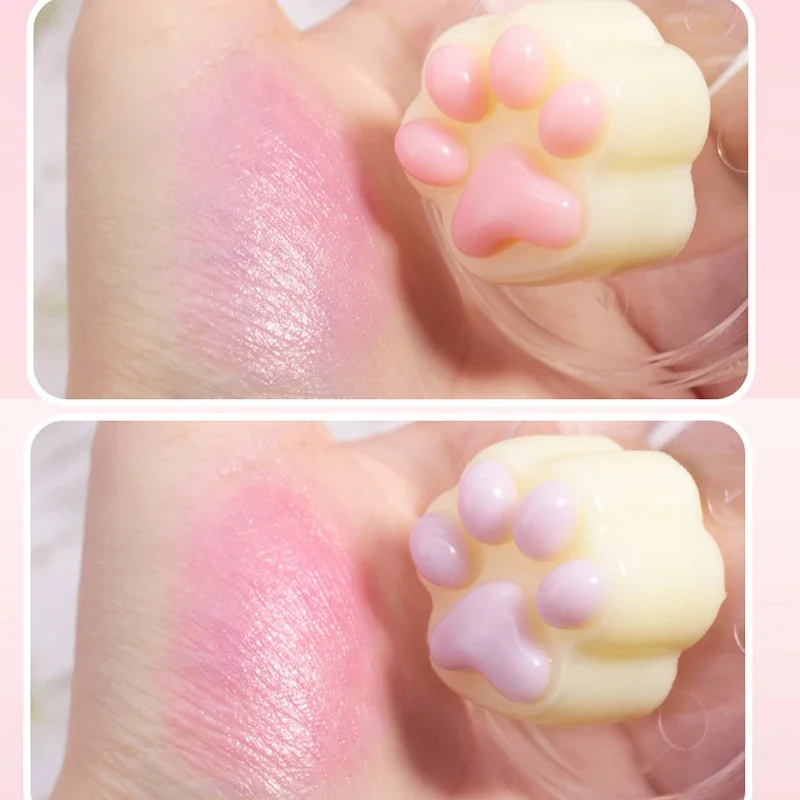 Color Changing Lipstick Cute Cat Paw Moisturizes Care Fades Lip Lines Hydrating Lips Lipstick Makeup Affordable Cosmetics