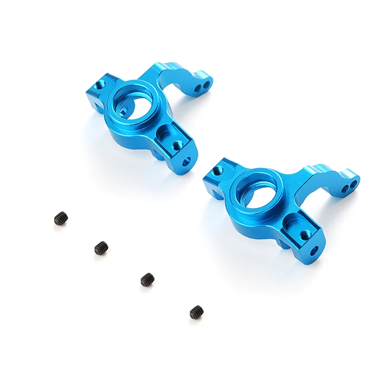 

2x 1 10 Steering Hub Carrier RC Upgrade Part Aluminum Alloy Durable Steering Block Knuckles For Axial SCX10 RC Car Part