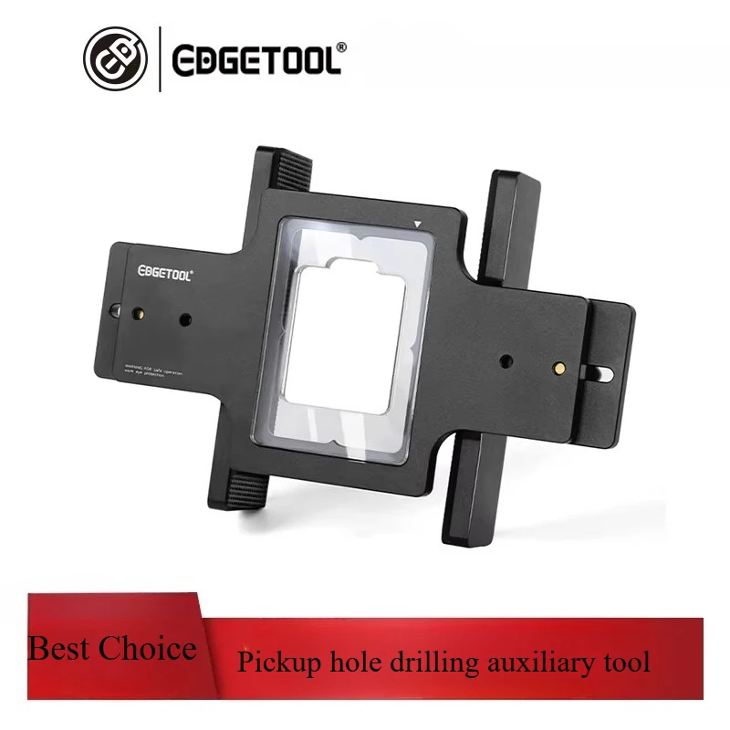 Acoustic Guitar Pickup Hole Drilling Tool Template, Folk Instrument Electro-acoustic Plug-in Making Repairing Luthier Tool