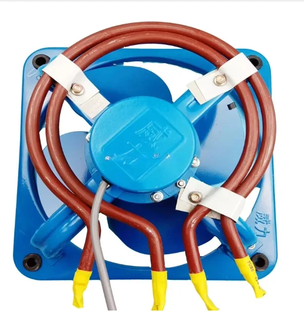 Average temperature heating fan, small thermostat system, exhaust ventilation fan