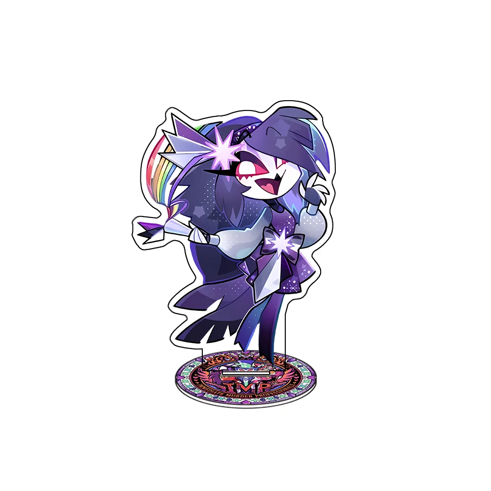 Hot Anime 2026 New style Loona Blitzo Stolas Asmodeus 10CM Acrylic Stand Cute keychain Figure Model CosplayDesk Decor Fans gift