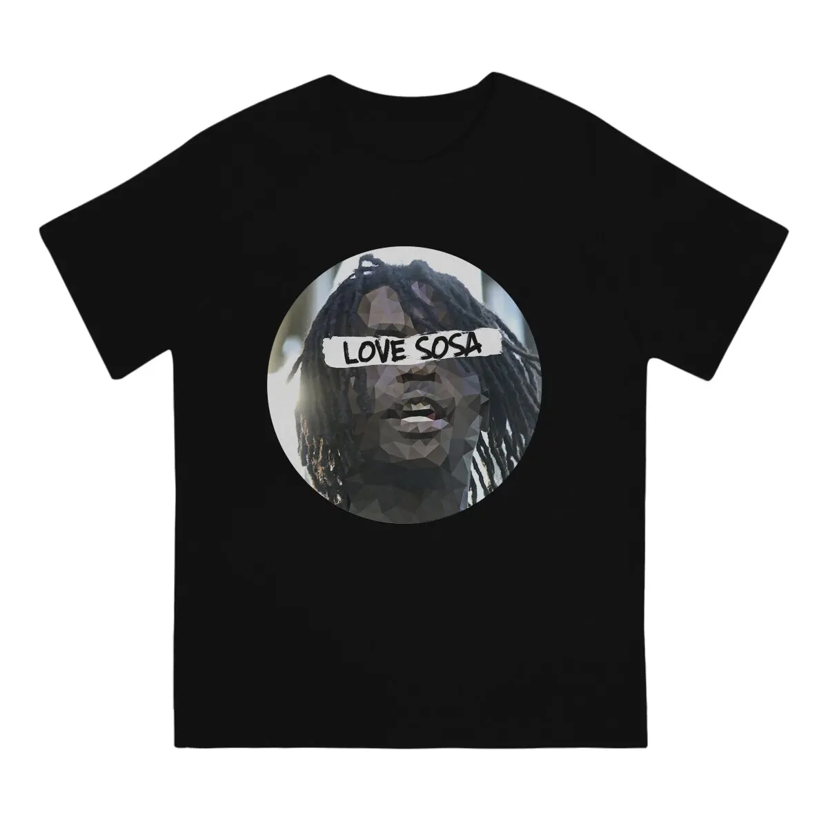 Men's Love Sosa T Shirt Chief Keef Pure Cotton Tops Novelty Short Sleeve O Neck Tee Shirt Original T-Shirt