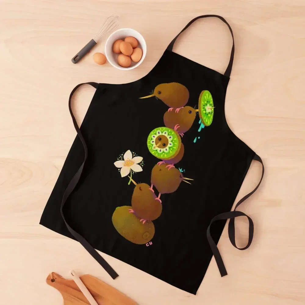 

Kiwi Apron Kitchen Items Hairdressing Hairdresser Accessories for home useful pieces Apron