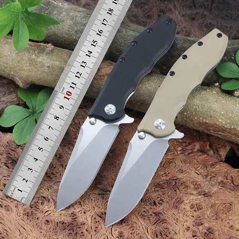 ZT.Knife 0562 Ball Bearing Folding Pocket Knife G10 Handle Multifunctional Survival Hunting Camping Flipper Knives EDC Hand Tool