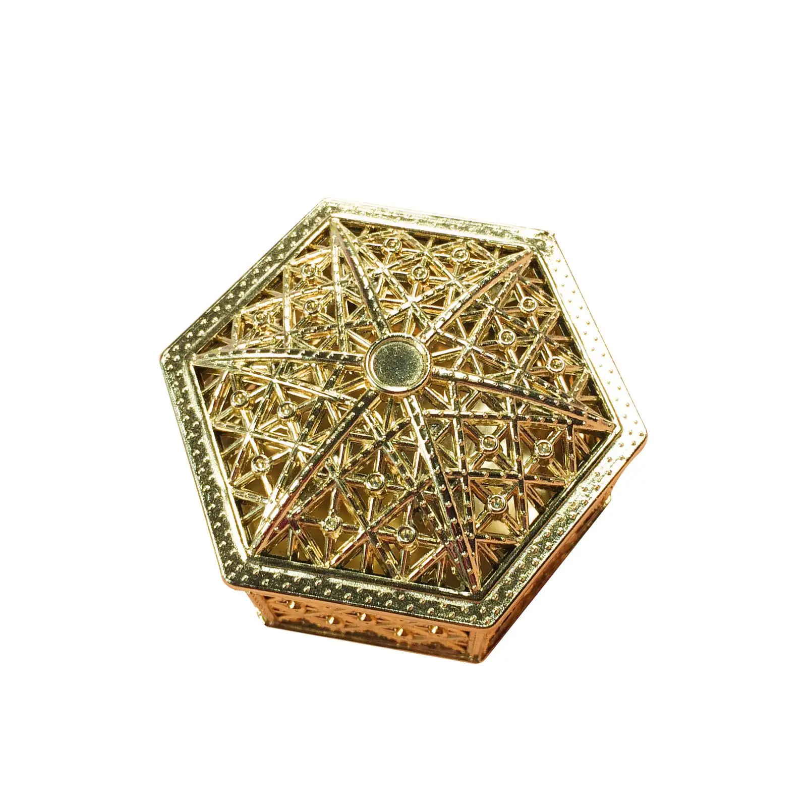 Hexagon Candy Boxes Plastic Treat Containers for Wedding Party Favor Chocolate Packaging Gift Boxes for Birthday Celebration