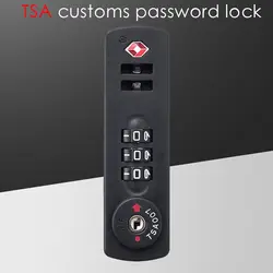 Hardware Luggage Weatherproof Protection Security Safely Code Lock 3 Digit Combination Lock TSA21123 TSA Customs Lock