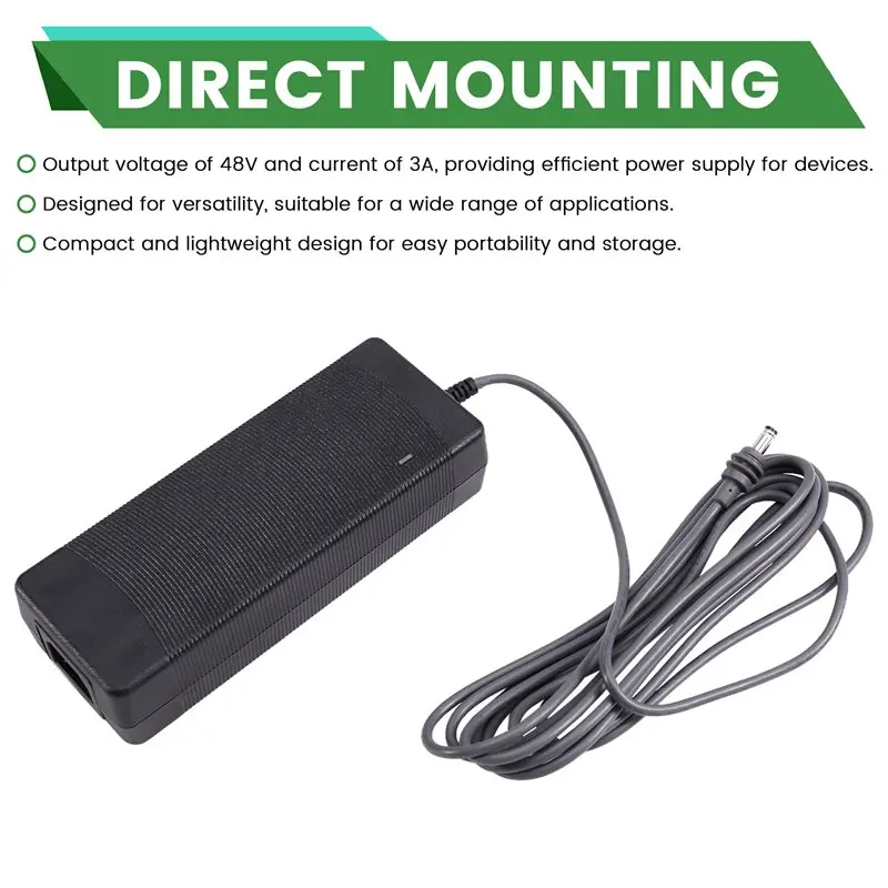 Y23A-For Starlink For Gen2/3 100-240V AC To DC 48V 3A Power Adapter Supply For Gen2/3 Adapter 48V 3A Plug Power Adapter
