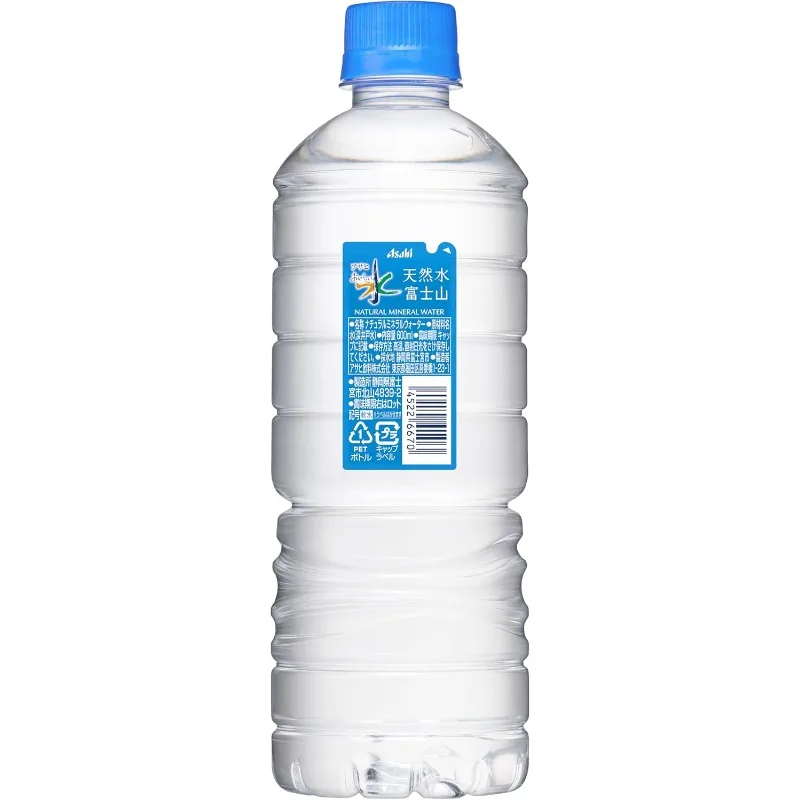 アサヒ飲料 デリシャスウォーター 天然水 シンプルエコラベル 600ml×24本 送料無料 国内配送。