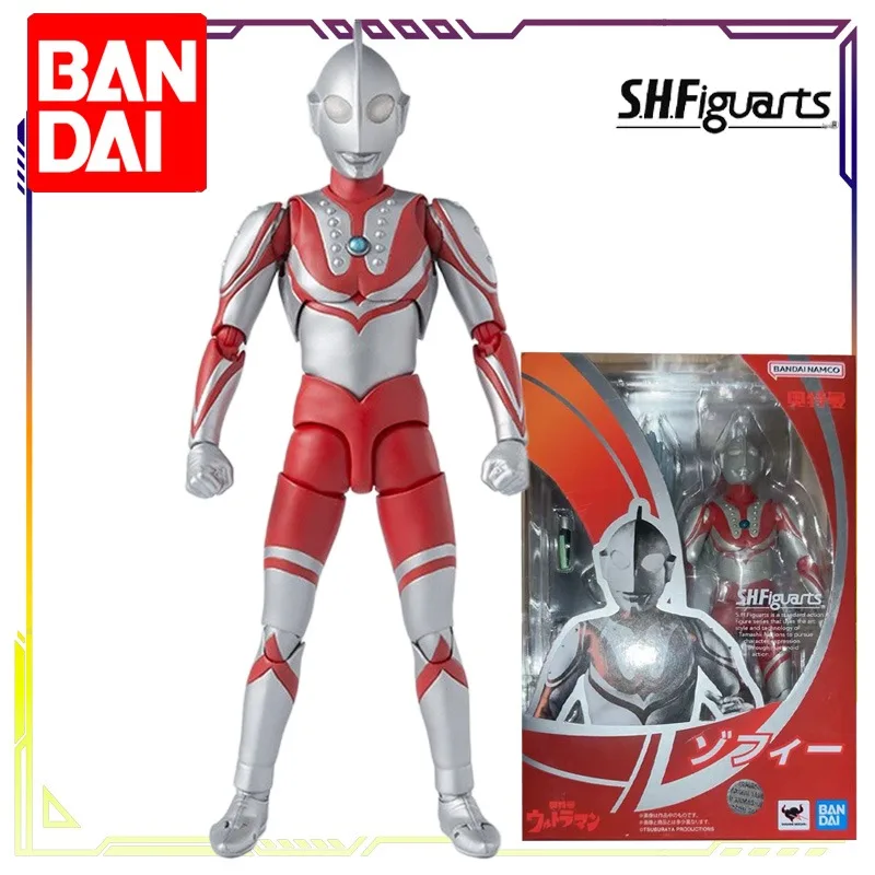 Oryginalna seria Bandai S.H.Figuarts Taylor Ultraman Zoffy Figurka Akcji Anime Model Zabawka Ruchome Elementy Dekoracyjne Prezent dla Chłopców