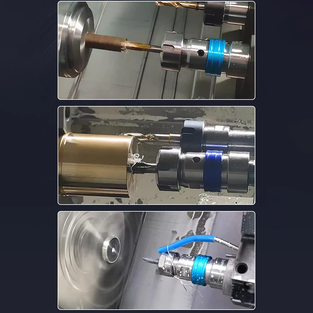 For CNC Telescopic Floating Tap Chuck with Hardened Steel Body for Wear Resistance and Consistent Threading Performance