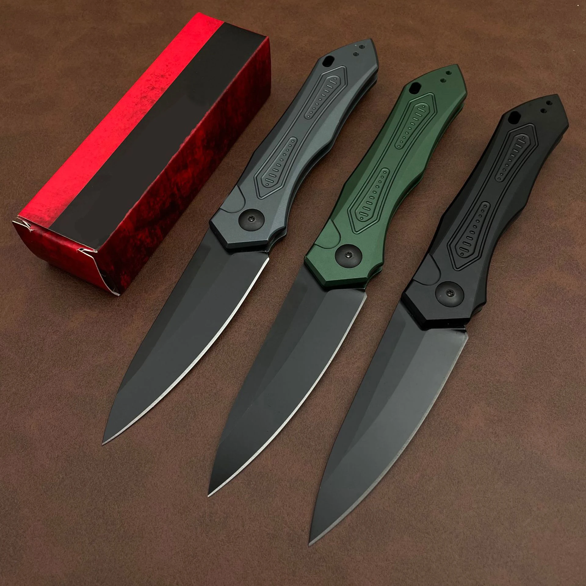 3Models 7800BLK Launch 6 Folding Knife 3.75
