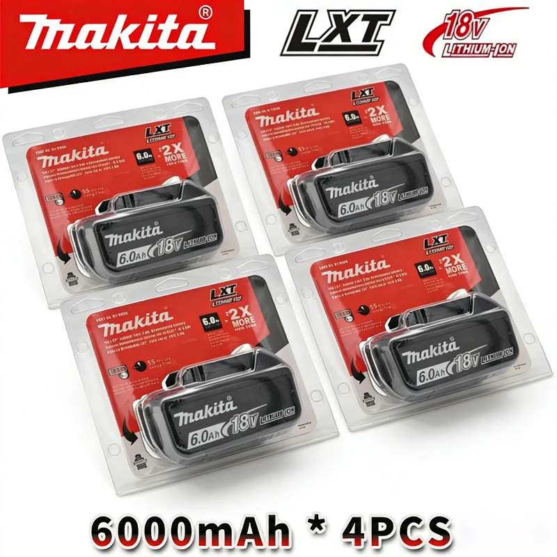 

original Makita battery 18V 6.0Ah rechargeable battery,replacing Makita BL1830BL1840BL1850BL1860B, power tool batter 6000mAh