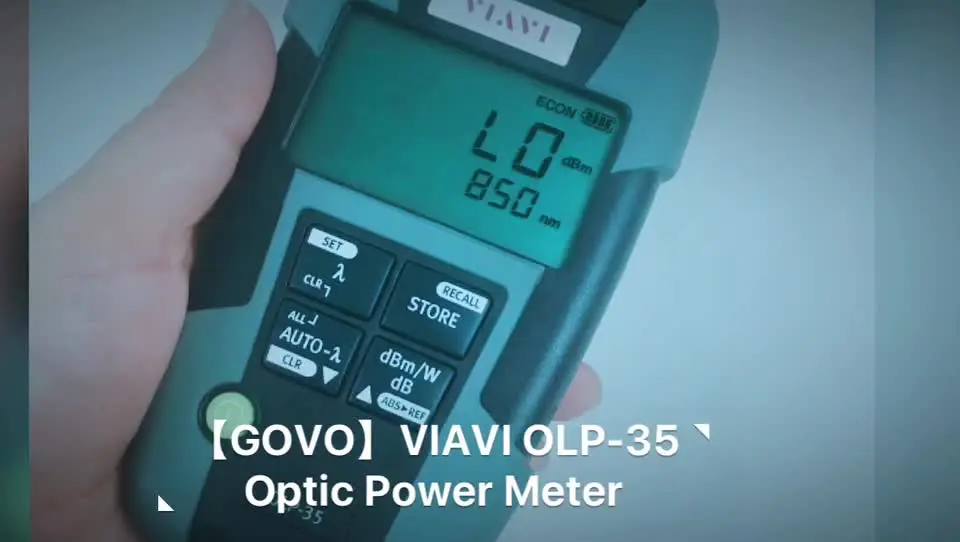 VIAVI JDSU olp-35 optical power meter OPM with data storage and USB 2302/12