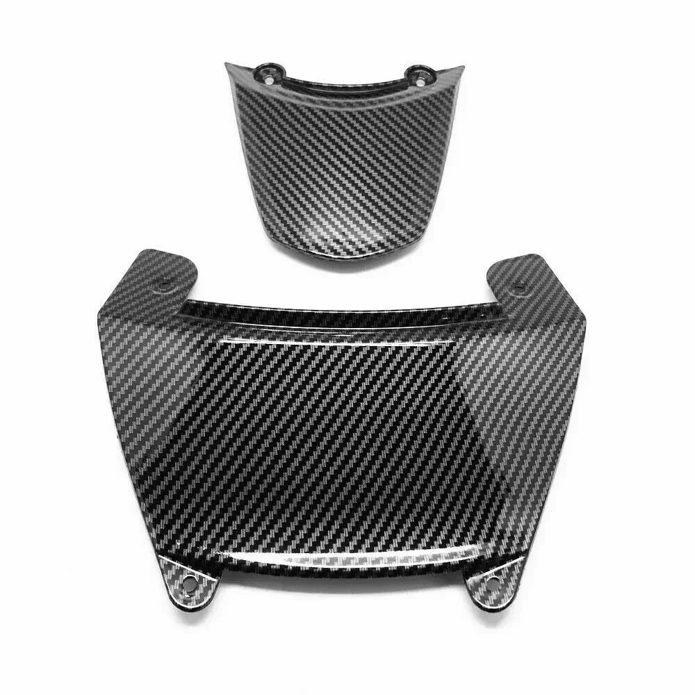 

ДЛЯ SUZUKI GSXR250 GSX250R 2017 2018 2019 2020 гидроокунанная отделка из углеродного волокна задняя верхняя средняя крышка задний фонарь обтекатель