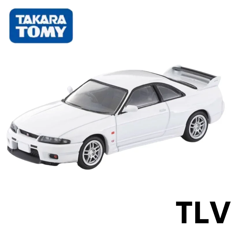 TOMICA TLV 1:64 N308c NISSAN GT-R R33 alloy die-cast static display car model, boy collection toy gift room decoration.