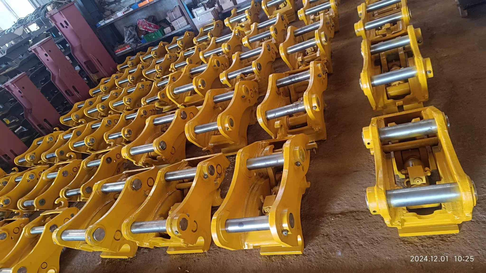 Coupleur rapide hydraulique à attelage rapide de 1 à 45 tonnes pour les industries de construction, coupleur rapide mécanique pour toutes les excavatrices