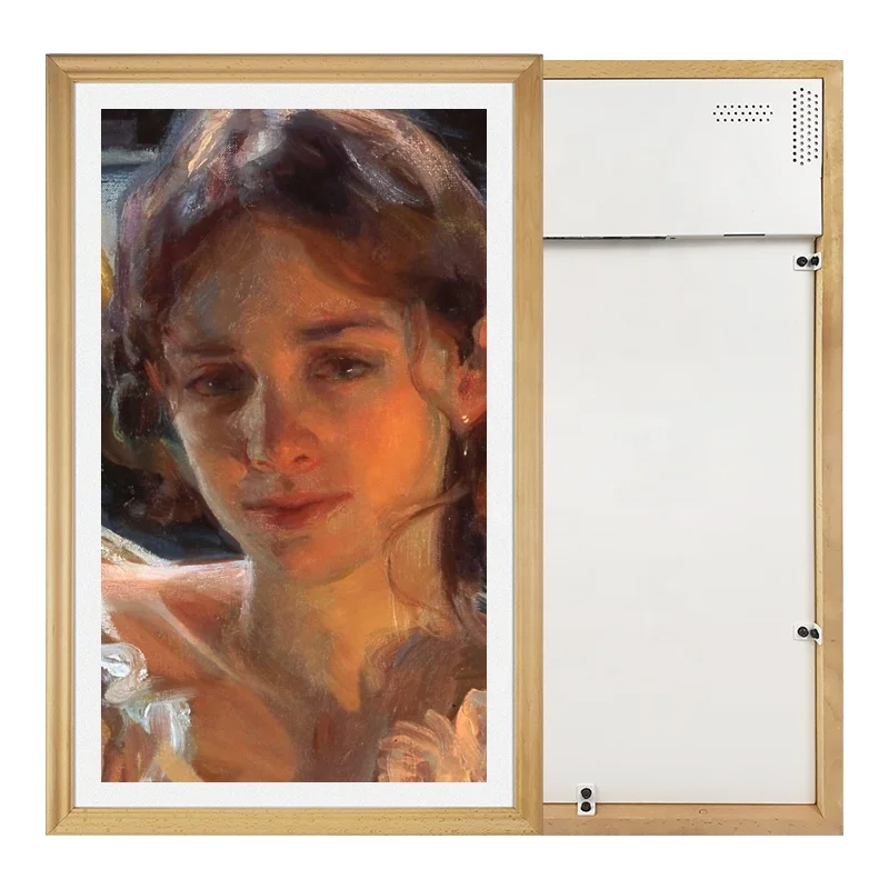 Antiglare Digital Photo Frame for Private Gallery 27 Inch Wi-fi Digital Photo Frame Cheap Digital Photo Frame