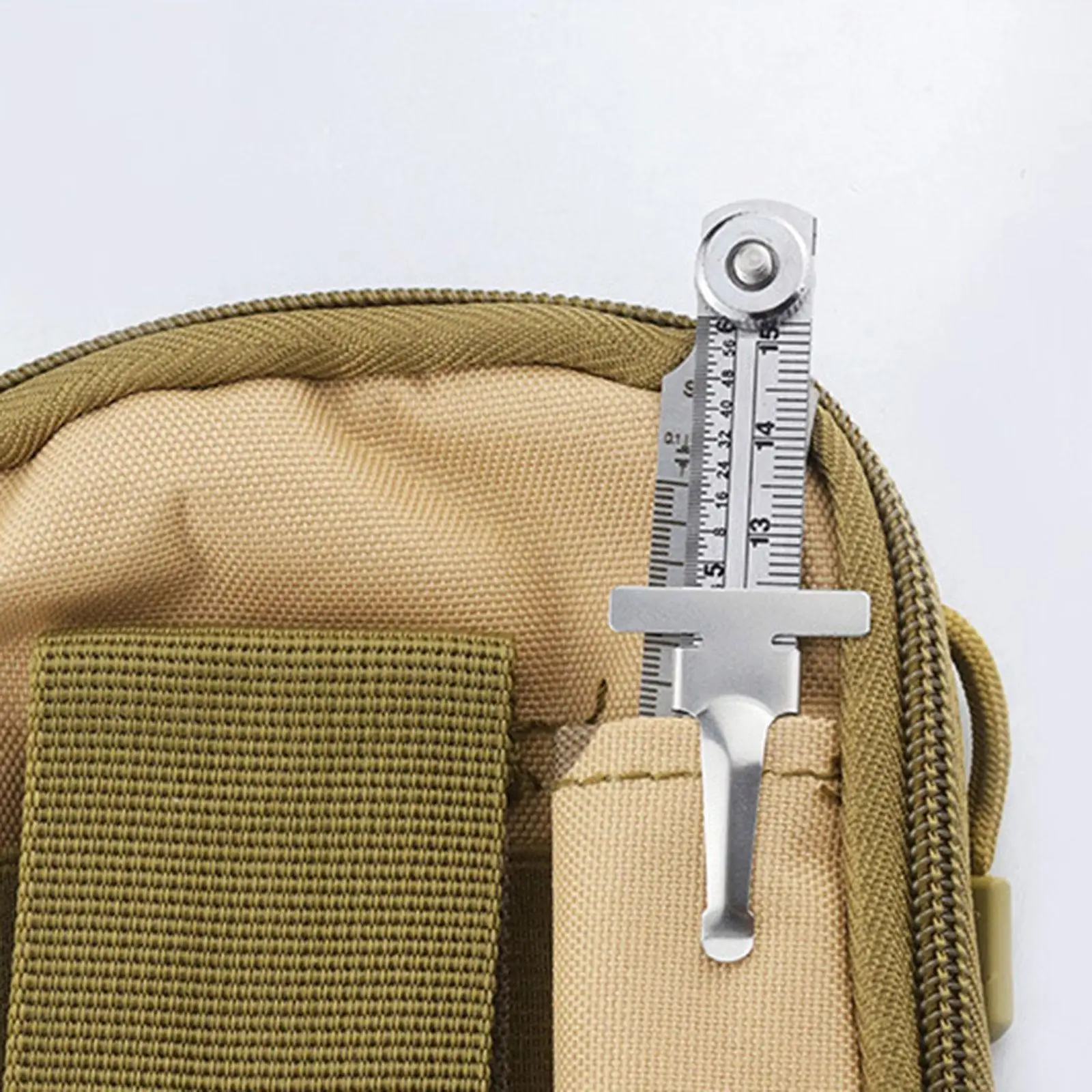 Taper Feeler Gauge Ruler Diameter Depth Measuring Accessories Gauge Measuring Tool Multipurpose Sturdy V Shape Ruler