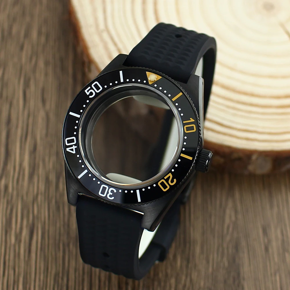 40mm-diving-watch-case-strap-sapphire-glass-for-spb149j1-black-tiger-whale-nh35-nh36-nh38-nh70-nh72-movement-watch-repair-parts