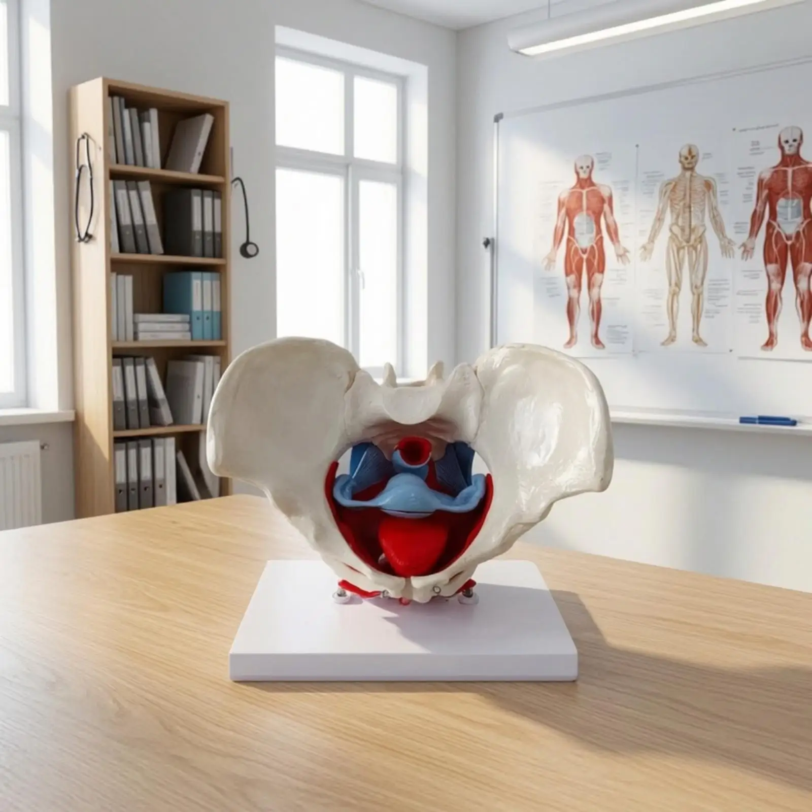 Pelvis Model with Pelvic Floor Muscles for Classroom, Medical Students