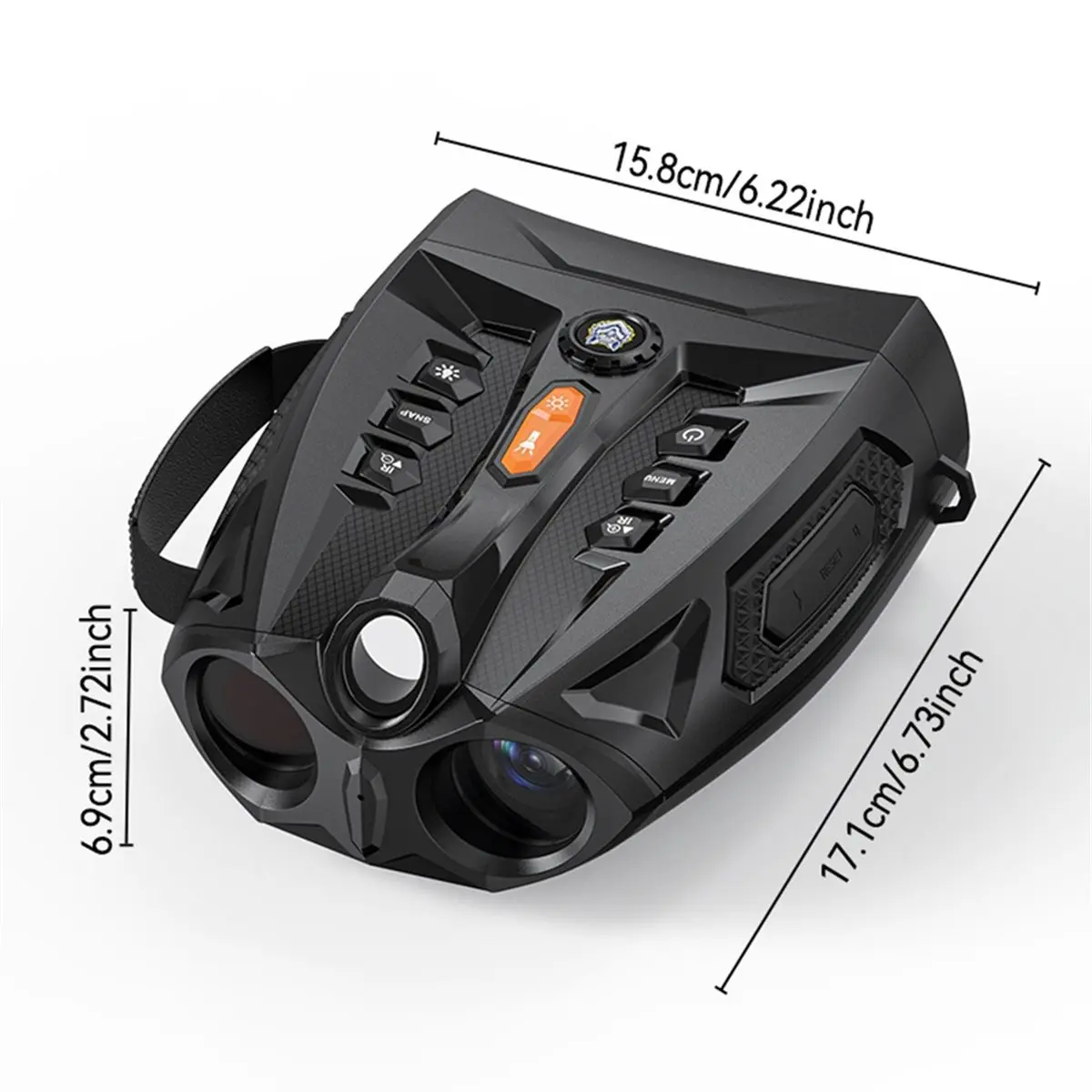 STOCK-4.0Inch Screen 4K Night Vision Binoculars 10X Digital Zoom with Light 5000mAh Infrared Night Vision Goggles