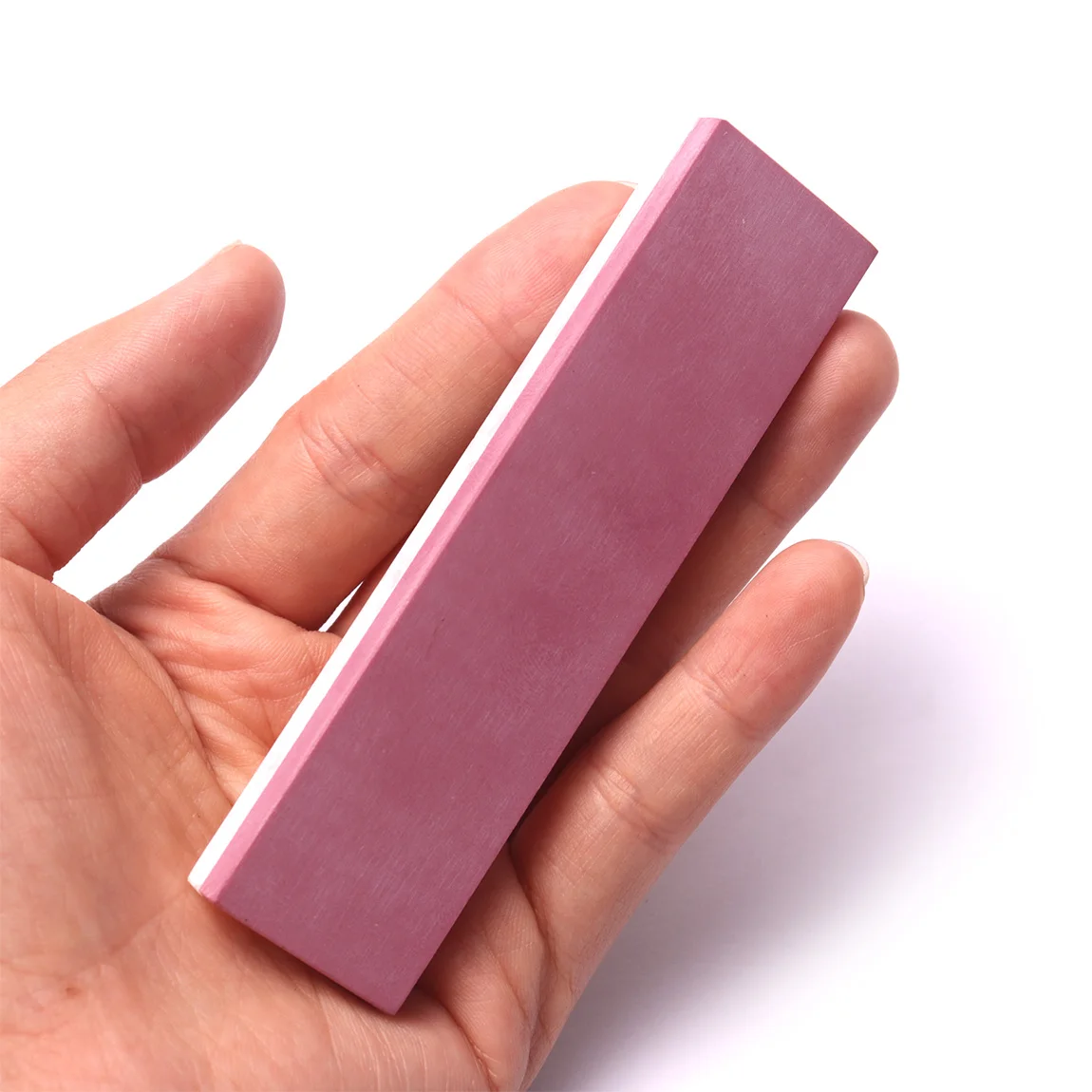 2Pcs Double Sided 3000 &10000# Grit Knife Sharpener Stone Durable Polishing Sharpening Whetstone Oilstone 100*25*10mm