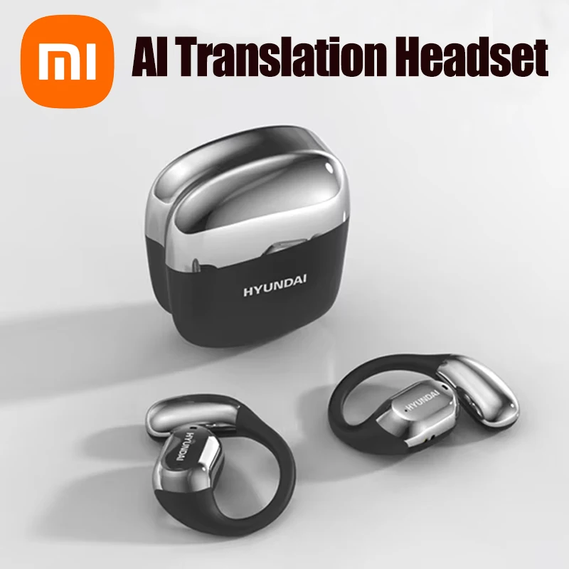 Mijia Xiaomi AI Translation Headset Wireless Bluetooth Headset Supports 75 Languages ​​​​real-time Bluetooth Translation