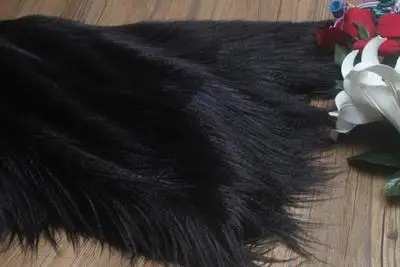 17color available 7cm long pile mongolian fur fabric for patchwork,imitation pelliccia faux fur fabric