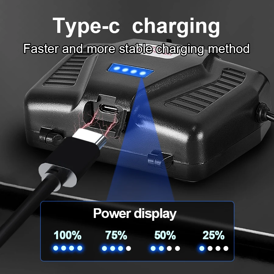 Usb recarregável mais poderoso farol com luz fluorescente zoomable cabeça lanterna 5 modos power bank função cabeça tocha